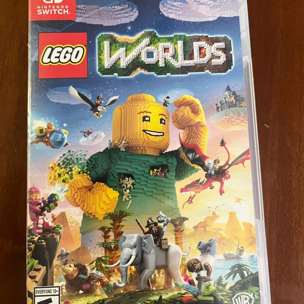 LEGO Worlds Nintendo Switch Game CASE ONLY